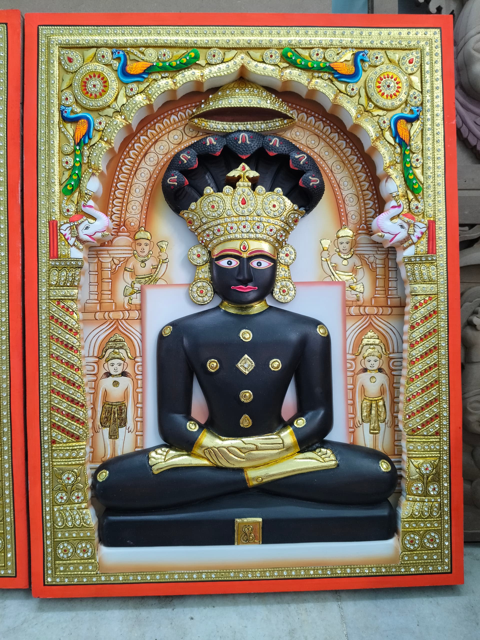 Premium Wooden Frame 11 — Shreenath Aadi Art