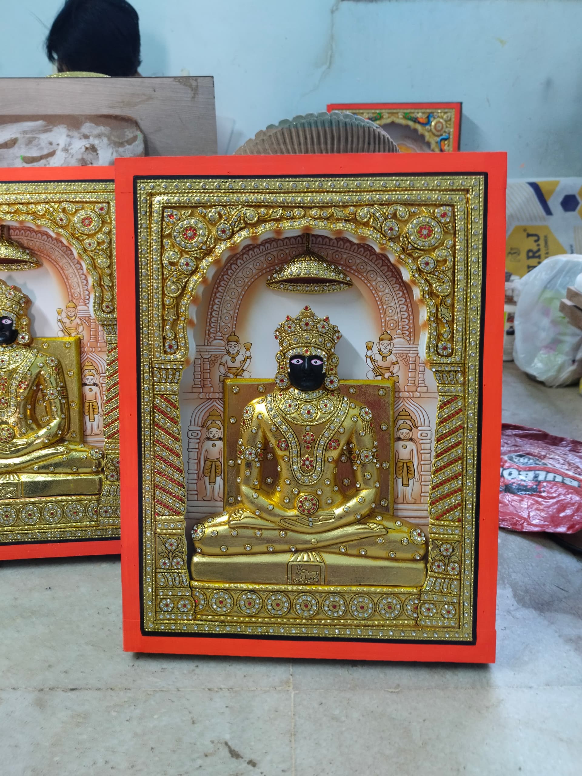 Premium Wooden Frame 14 — Shreenath Aadi Art