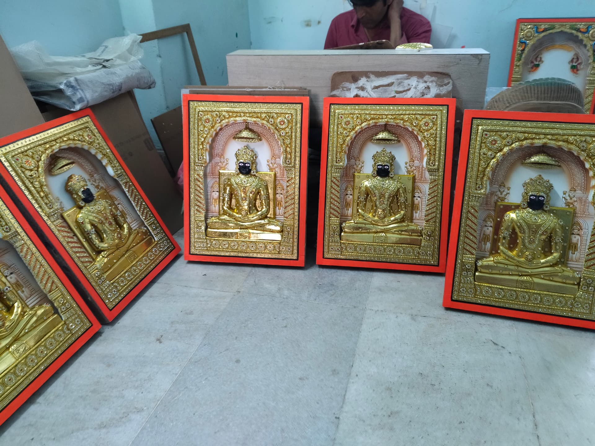 Premium Wooden Frame 17 — Shreenath Aadi Art