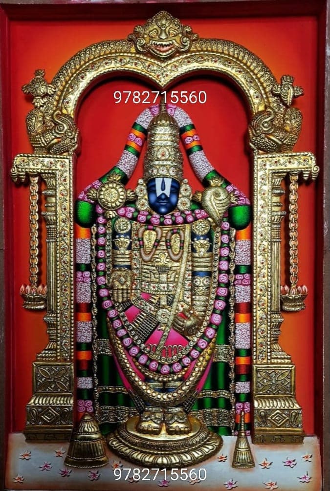 Premium Wooden Frame 25 — Shreenath Aadi Art