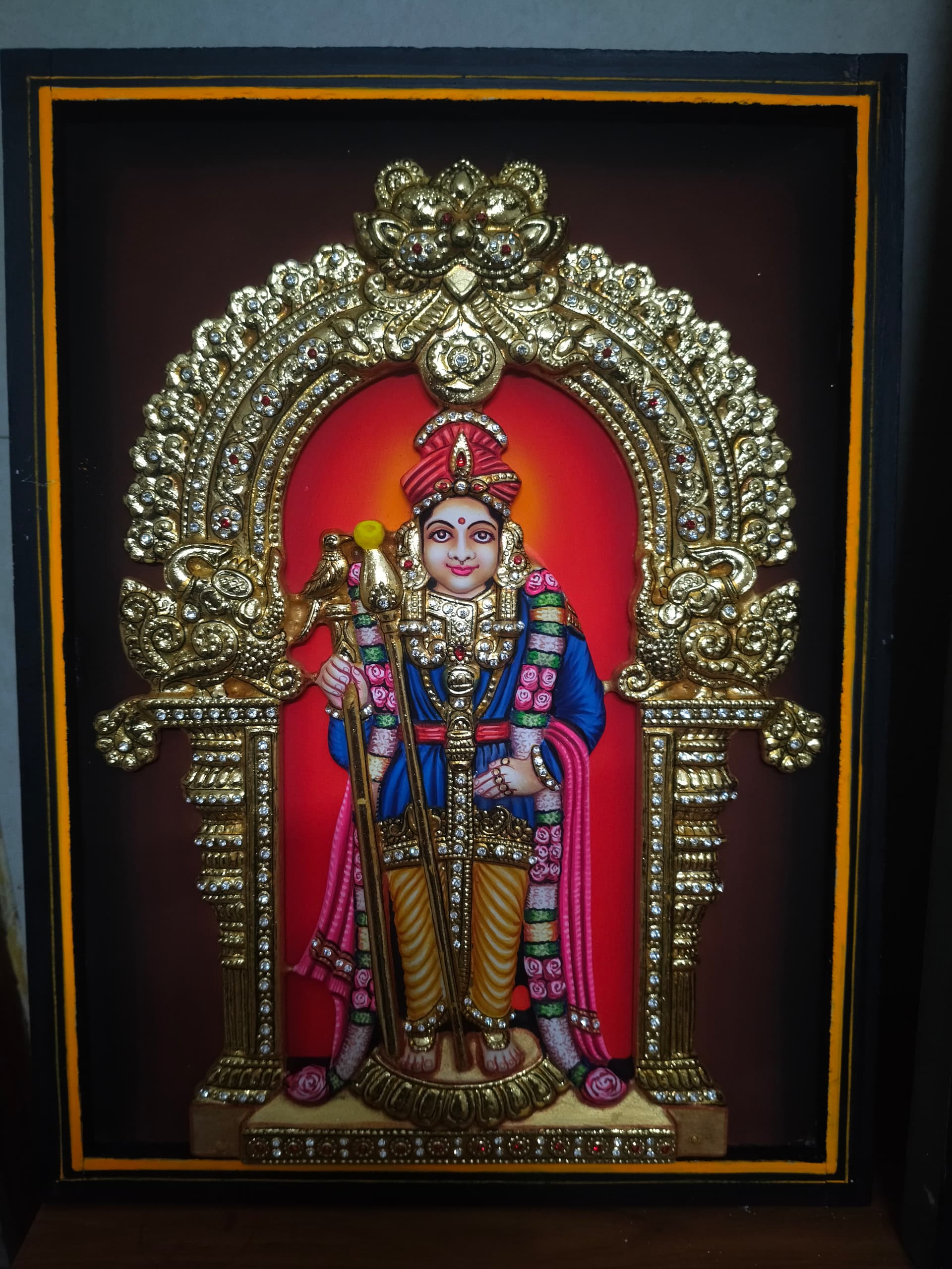 Premium Wooden Frame 28 — Shreenath Aadi Art