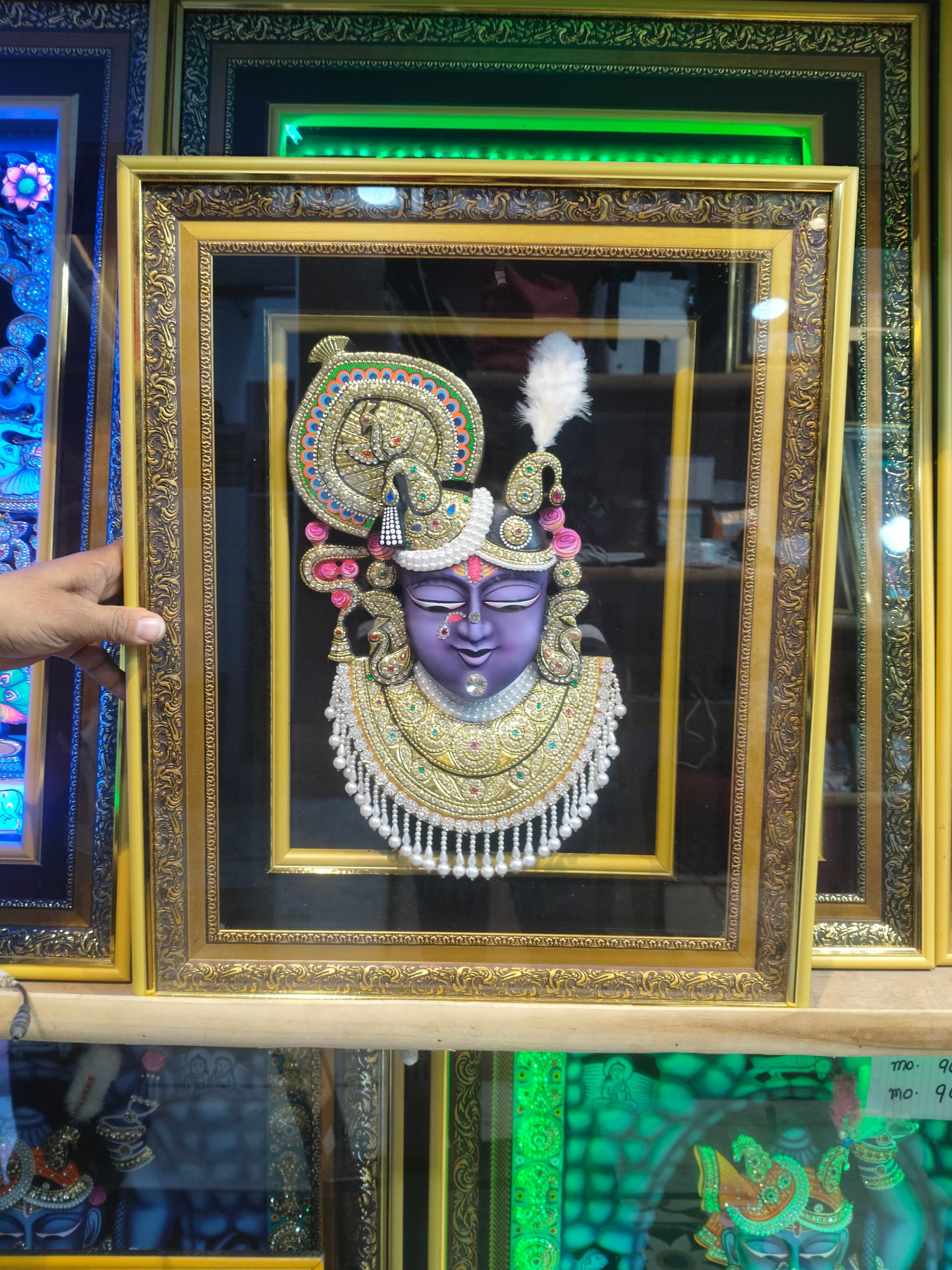 Premium Wooden Frame 29 — Shreenath Aadi Art