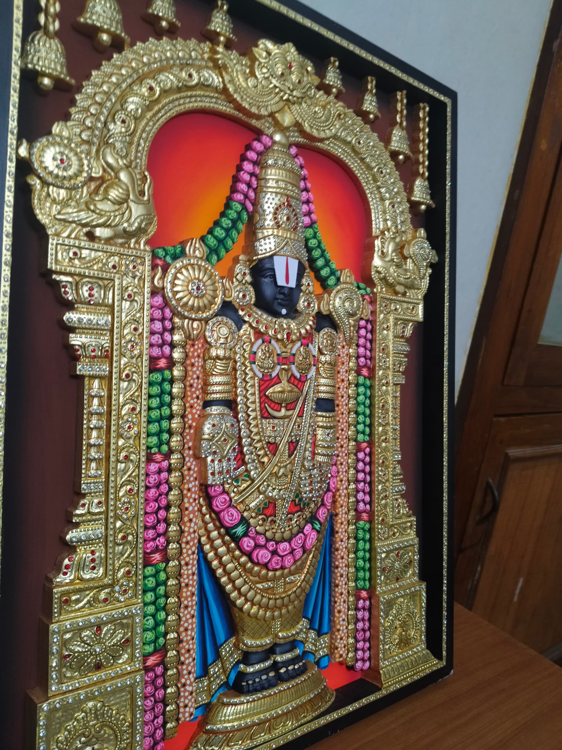 Premium Wooden Frame 31 — Shreenath Aadi Art