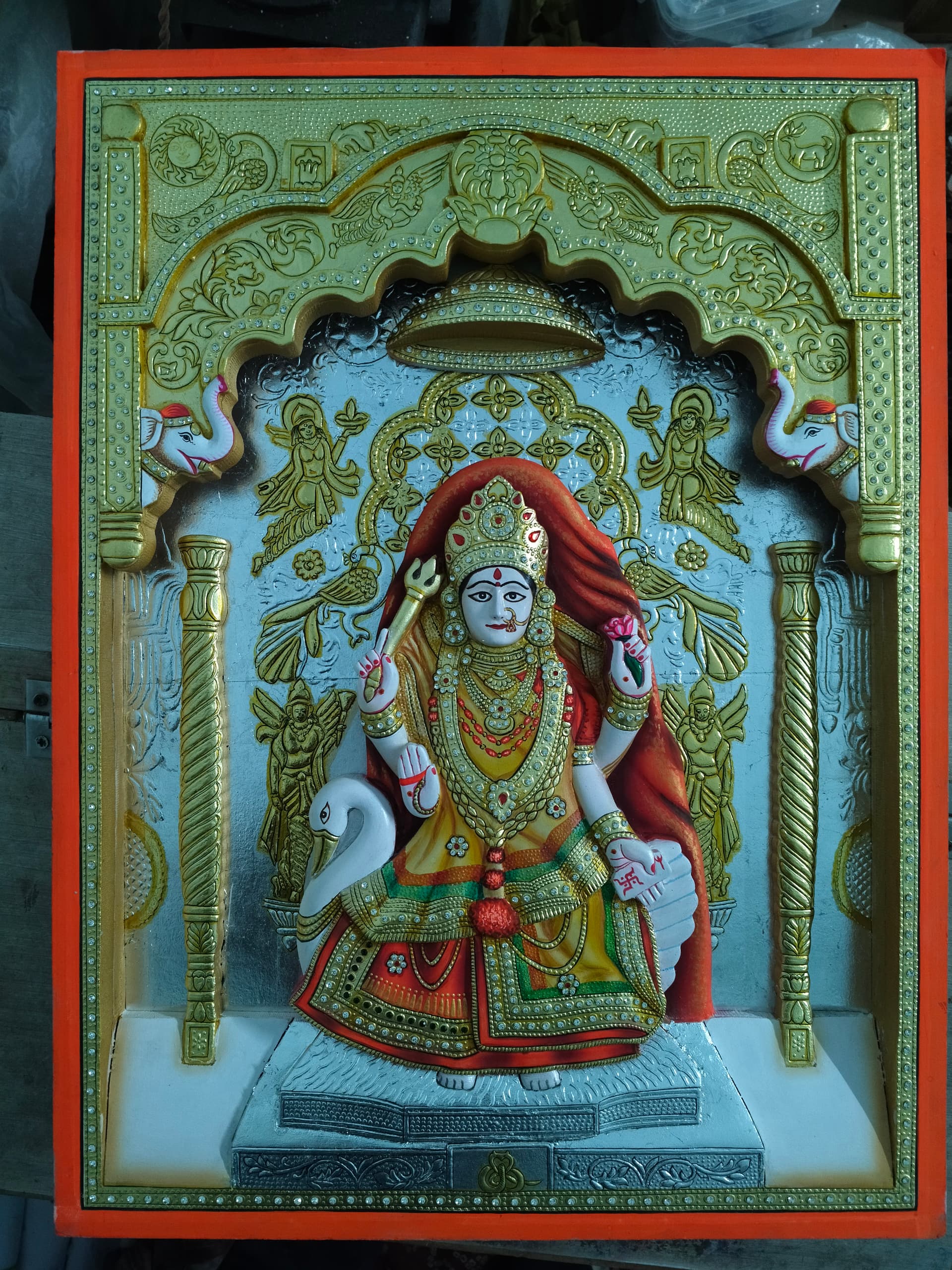 Premium Wooden Frame 33 — Shreenath Aadi Art