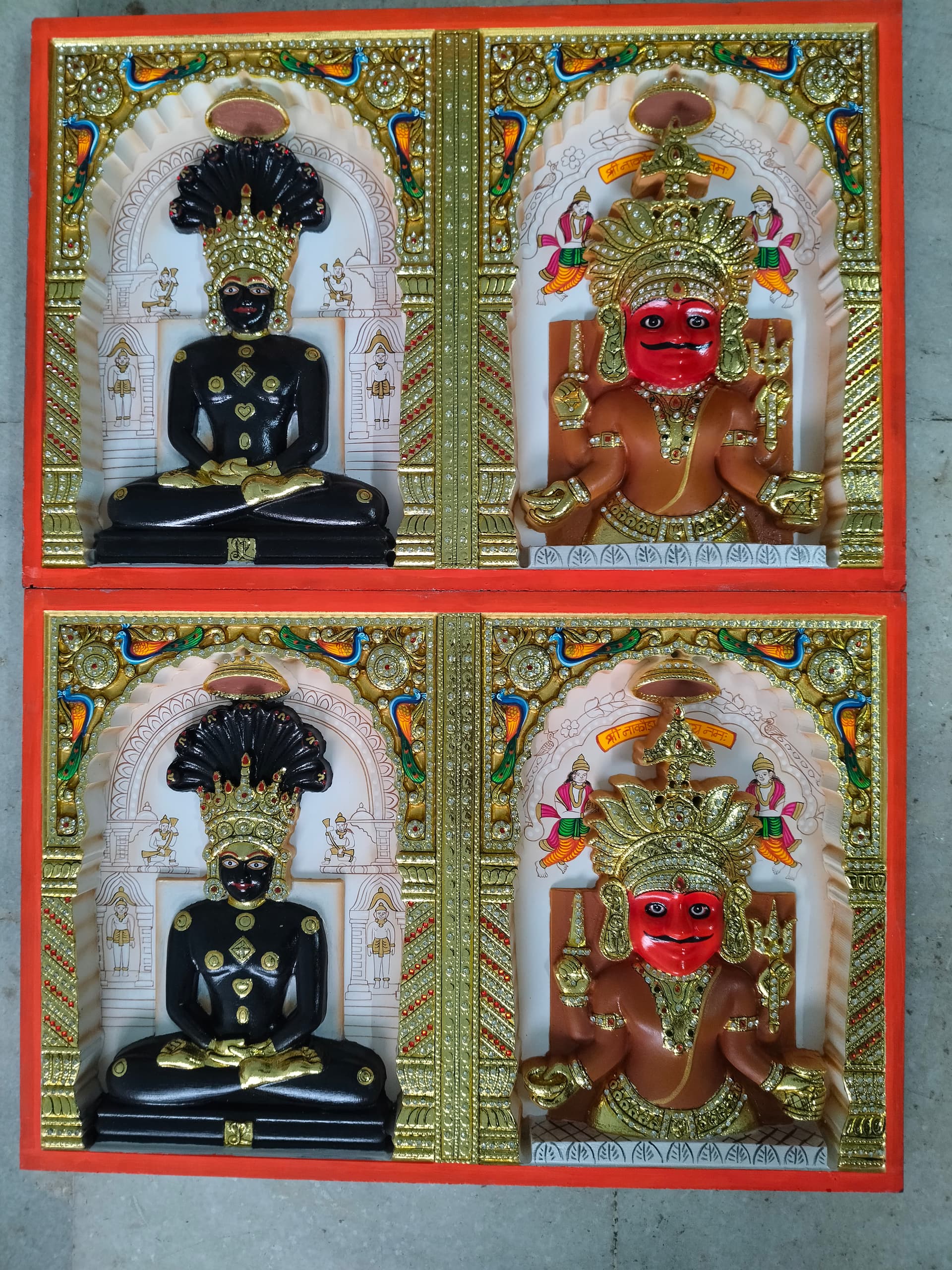 Premium Wooden Frame 34 — Shreenath Aadi Art