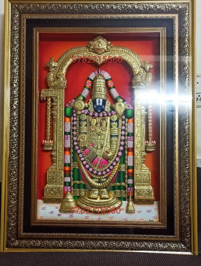 Premium Wooden Frame 38 — Shreenath Aadi Art